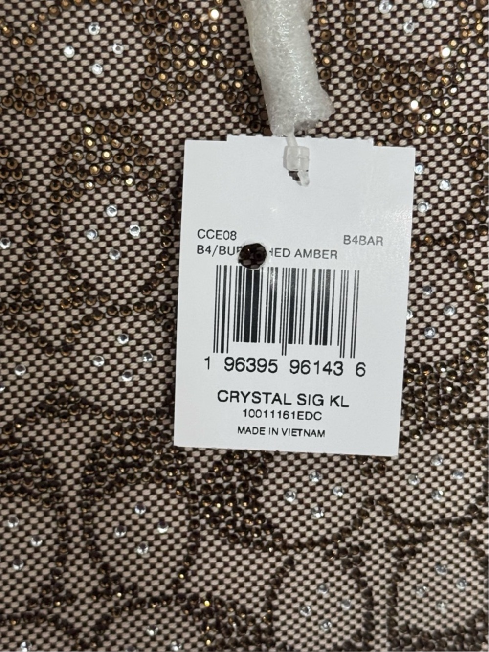 COACH Large Kisslock Frame Bag In Crystal Signature Jacquard - Picture 7 of 14